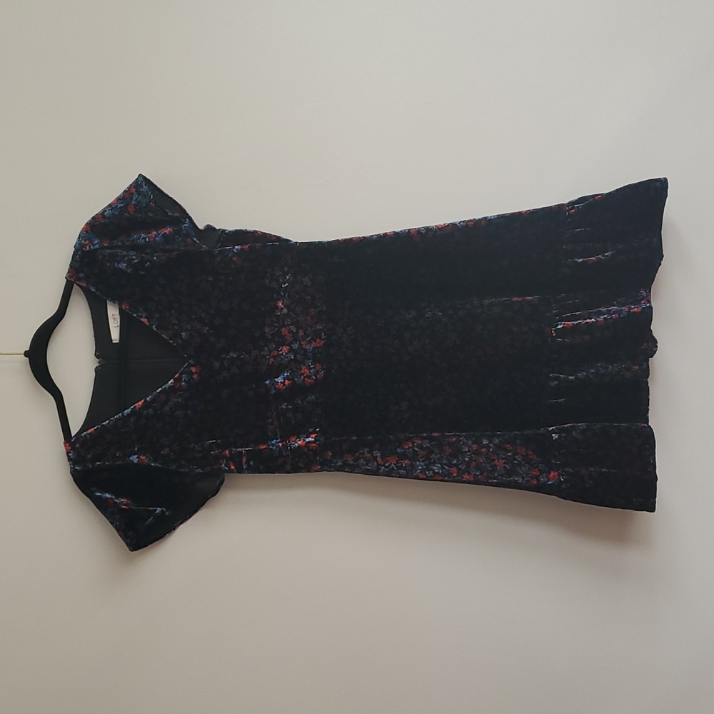 Loft Velvet Dress